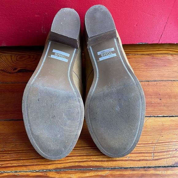 Toms Lunata Lace Up Bootie - Camel - 8.5 - Picture 4 of 9